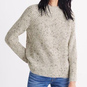 Madewell Donegal Northfield Mockneck Sweater Small